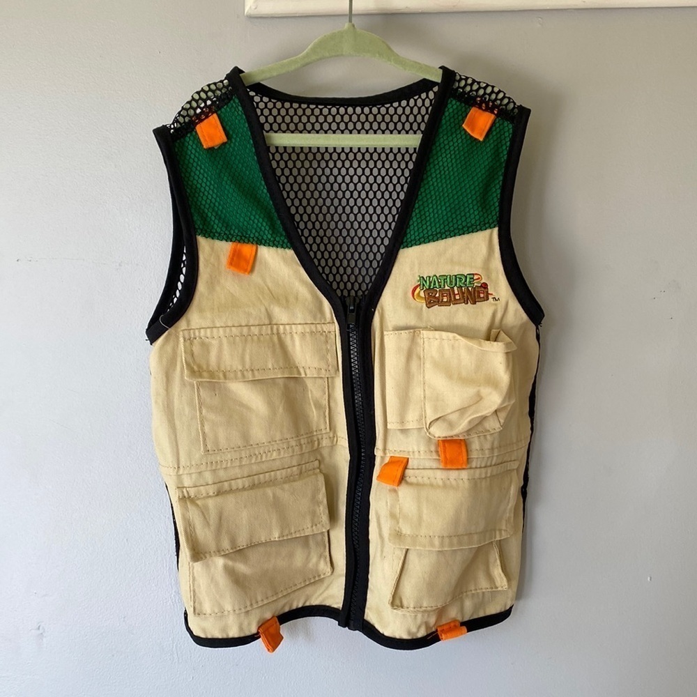 Nature Bound kids canvas outdoor vest
